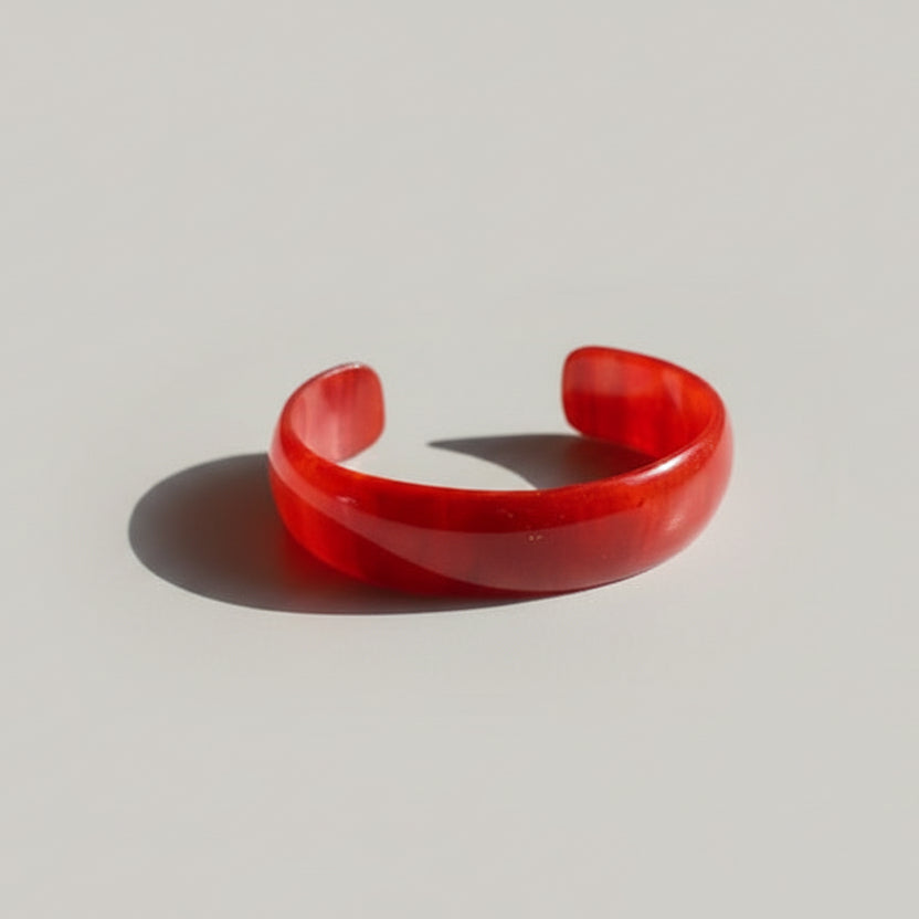 Bracelet en corne de zébu fabriqué à Madagascar 
