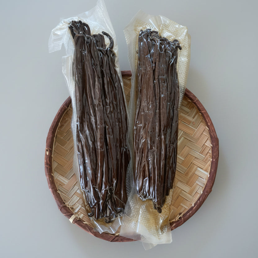 Vanille bourbon de Madagascar naturelle pour chefs, artisans et créateurs culinaires 